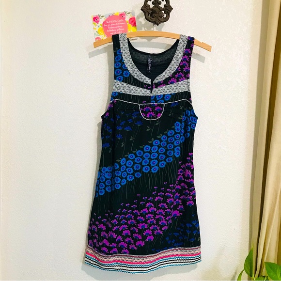 Anthropologie FREE PEOPLE MINI/ TUNIC DRESS Sz 4 - Picture 3 of 11